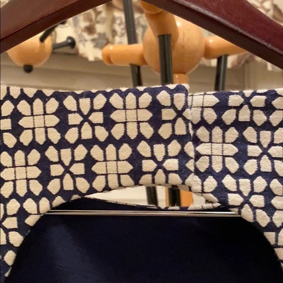 Banana Republic blue and white jacquard dress - Picture 6 of 8